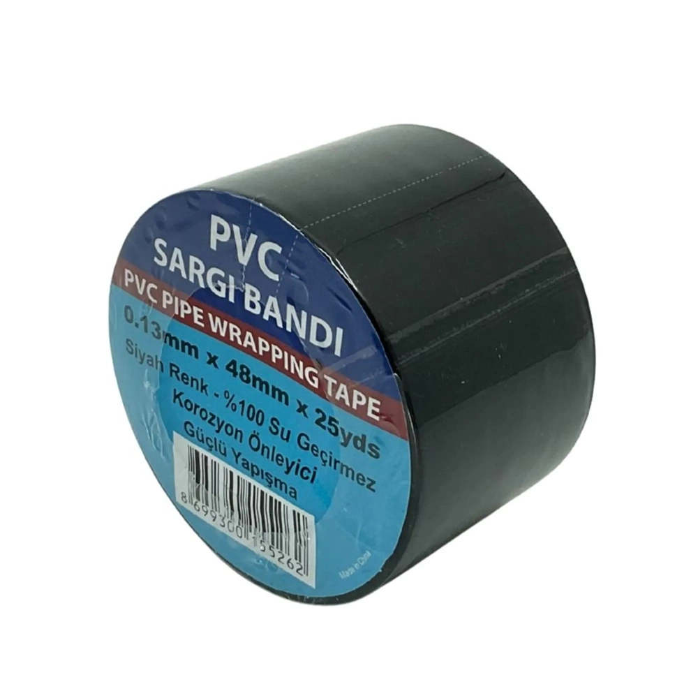 PVC KANAL BANTI 48MM*25MT SİYAH