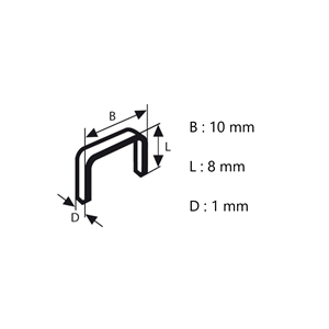 YEDEK ZIMBA TELİ TR-13 8MM NO.3 1000 AD. 570562