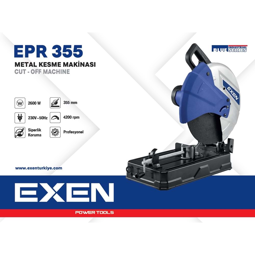 EXEN PROFİL-METAL KESME MAKİNASI 355MM EPR355