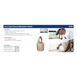 TESA MASKELEME BANTI 18MM*30MT 4345-00011