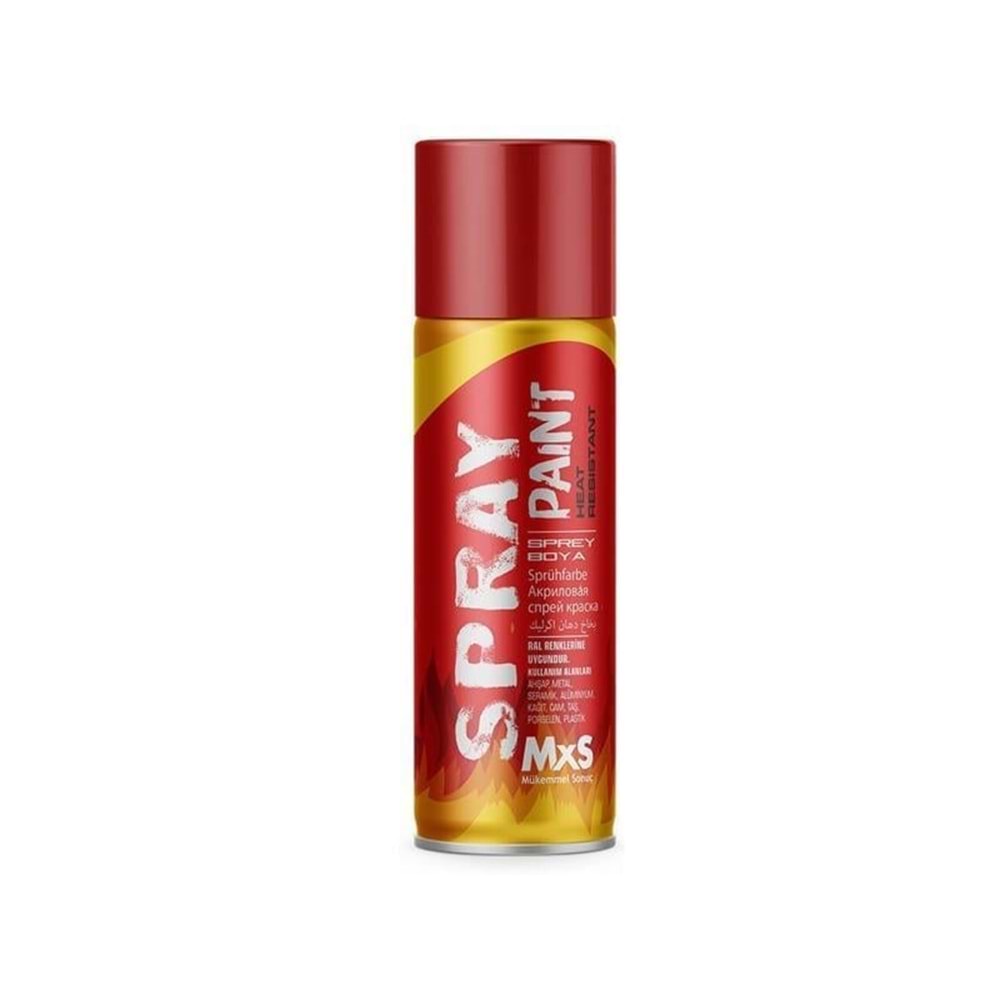 ISIYA DAYANIKLI SPREY BOYA KIRMIZI 400ML. MXS