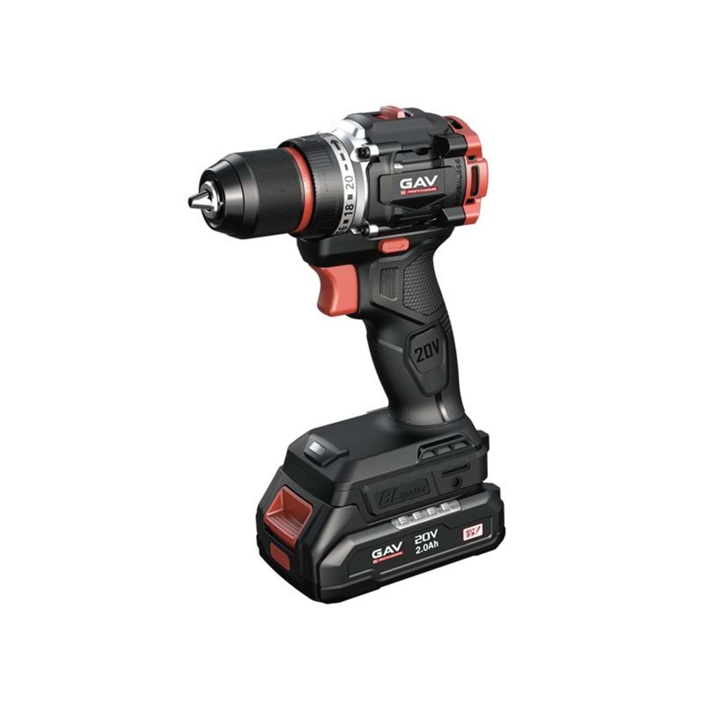 AKÜLÜ DARBELİ DELME-VİDALAMA 65NM 20V-2.AH/LİON A132 GAV