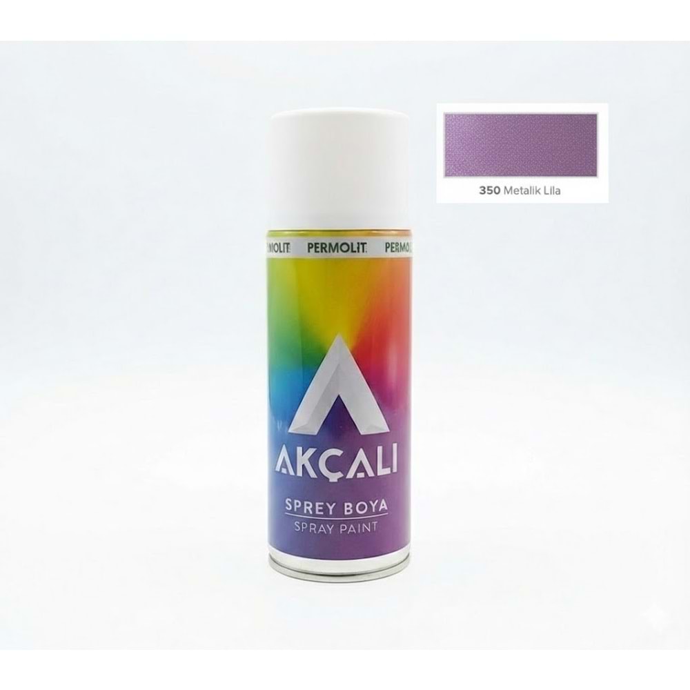 AKÇALI 350 SPREY BOYA METALİK LİLA 400ML