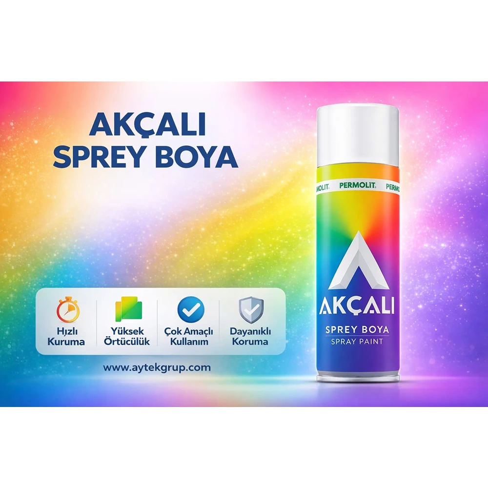 AKÇALI 355 SPREY BOYA METALİK MAVİ 400ML