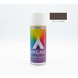 AKÇALI 325 SPREY BOYA KAHVE 400ML